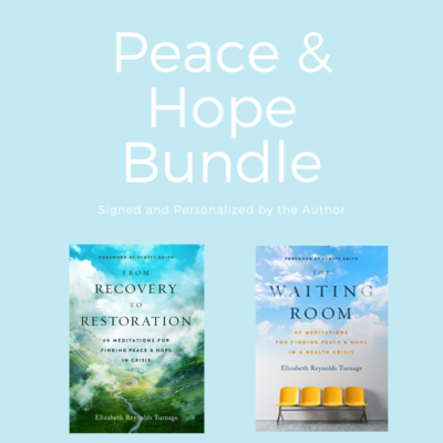 The Waiting Room and From Recovery to Restoration Paperback Bundle Signed by Author