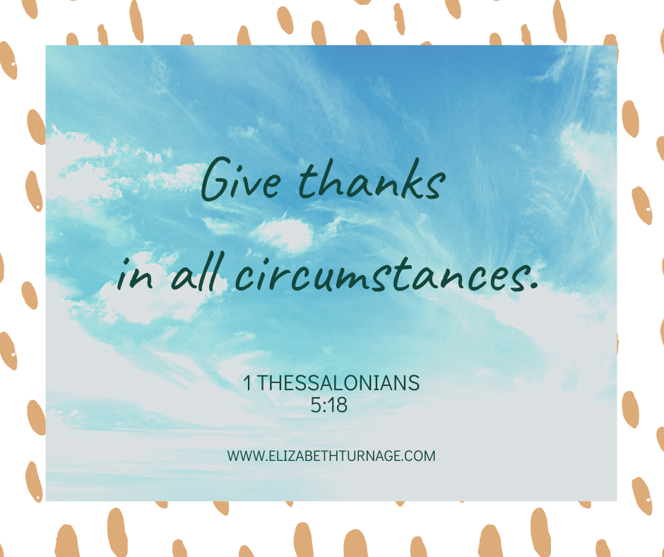 1 Thessalonians 5:18