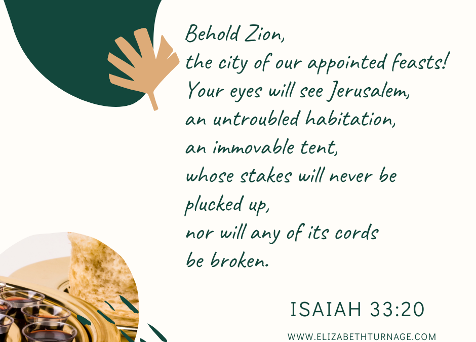 A Prayer about the Feast We Will Enjoy