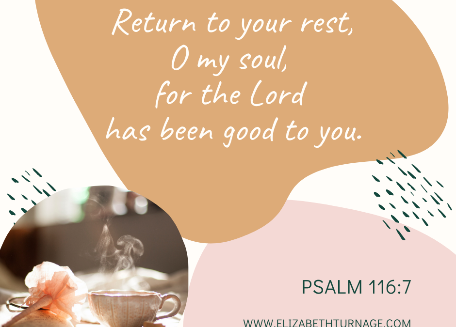 A Prayer Thanking God for Rest