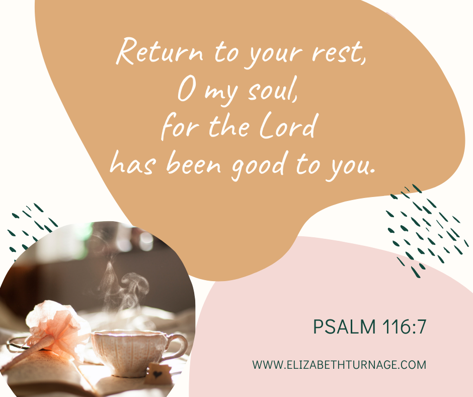 Return to Psalm 116:7 Bible verse