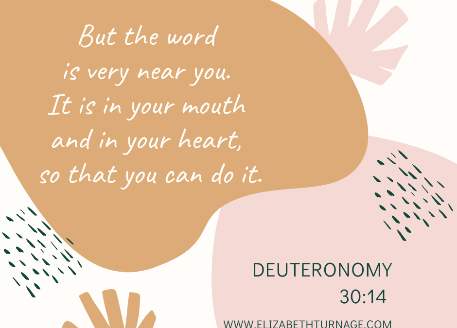 A Prayer about the Very Near Word