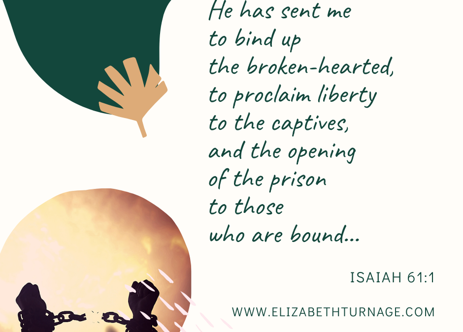 A Prayer about Freeing Our Hearts