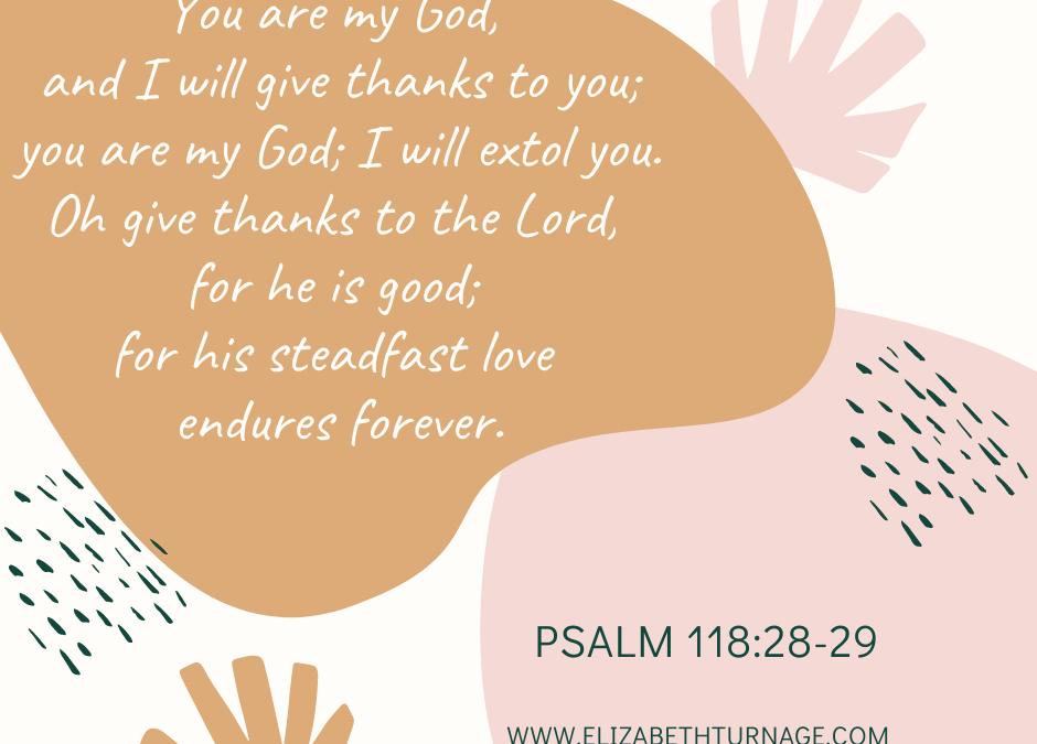 A Prayer about Giving Thanks to Our Only God