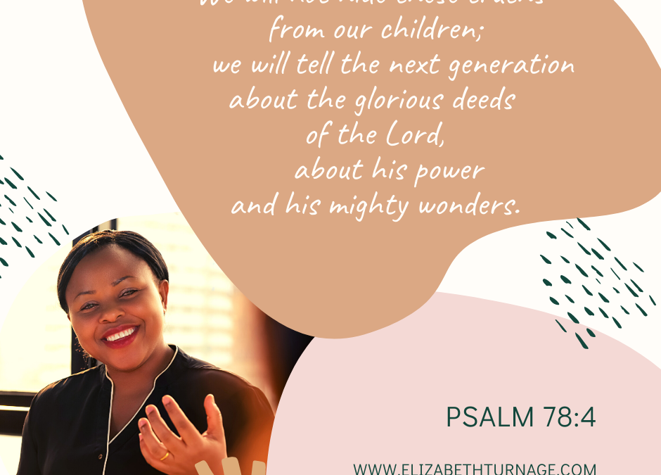 A Prayer about Remembering the Wonders