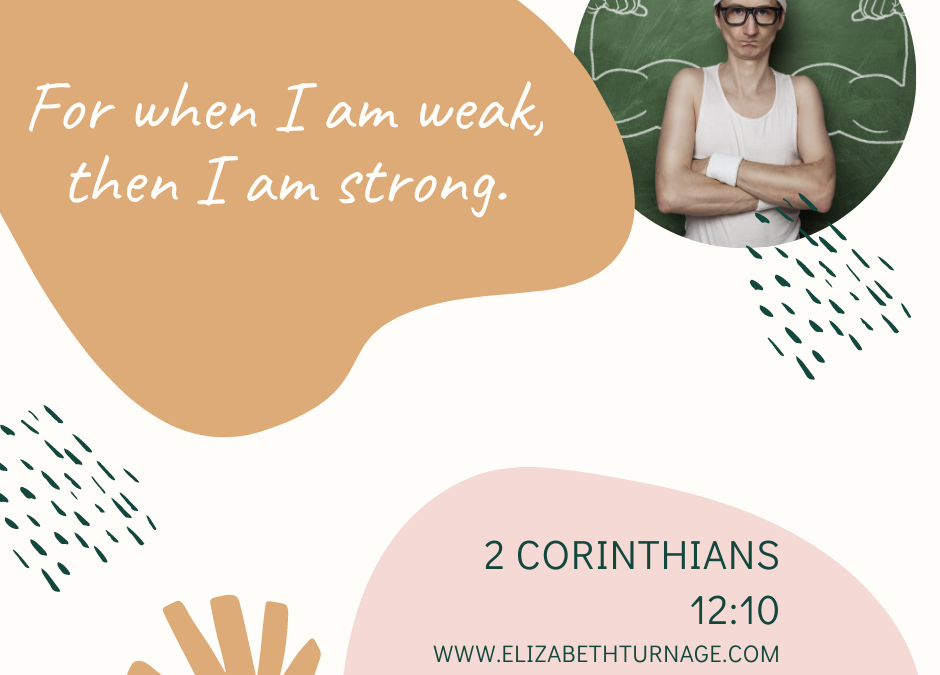 A Prayer about Weakness