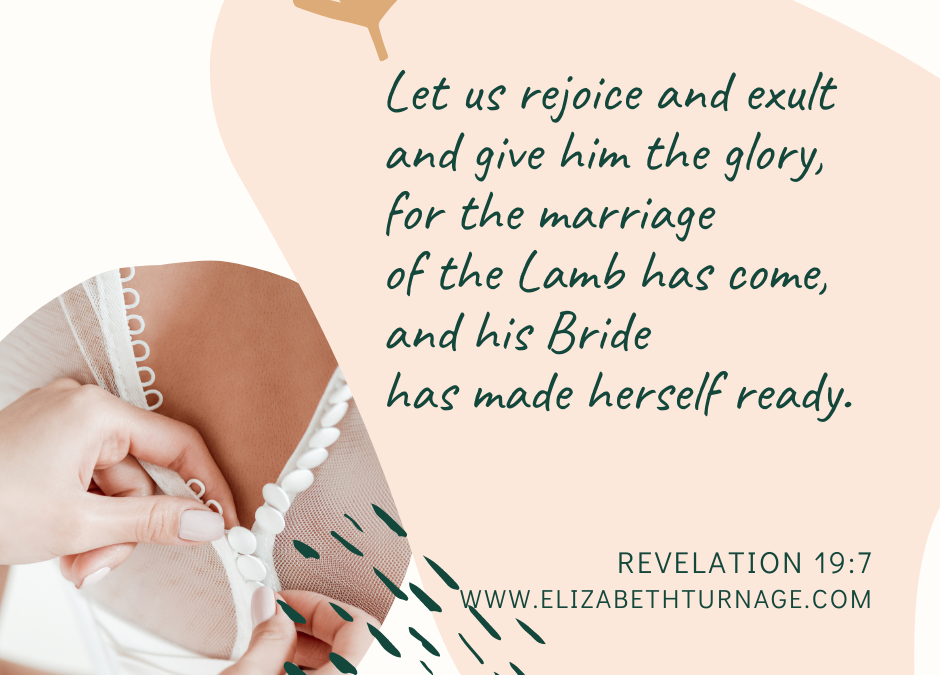 A Prayer about Rehearsing for Our Wedding Day