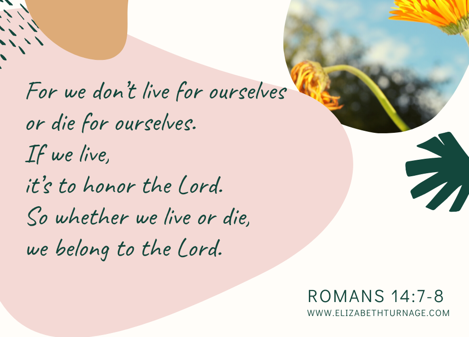 A Prayer about Our Comfort in Grief