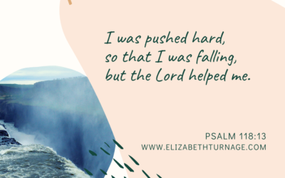A Prayer about Help for the Falling
