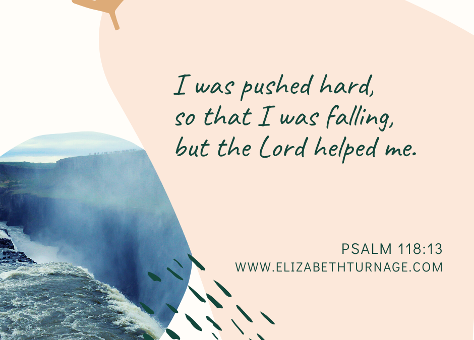 A Prayer about Help for the Falling