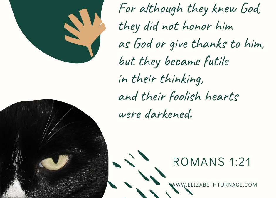 A Prayer about Banishing Cynicism