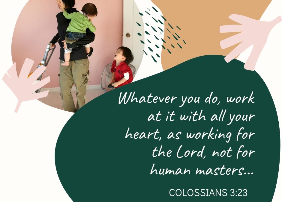 A Prayer about Doing Hard Work Heartily