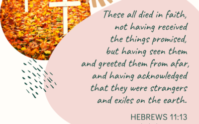 A Prayer about Living and Dying by Faith