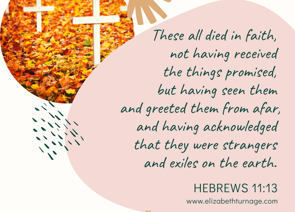 A Prayer about Living and Dying by Faith