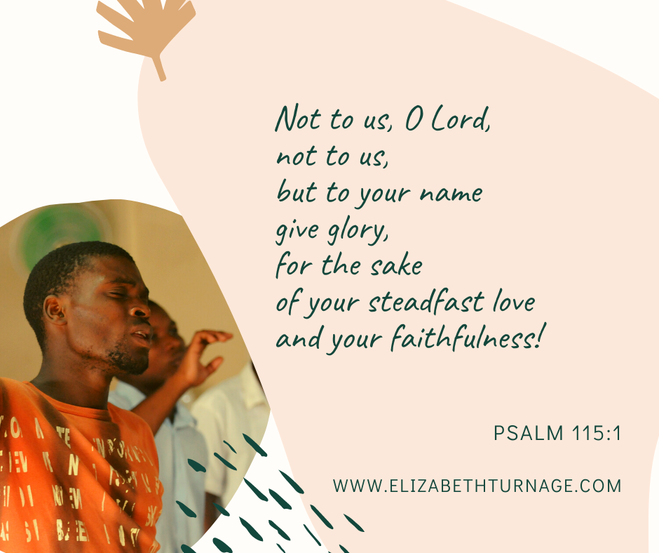psalm 1151 Psalm 115:1