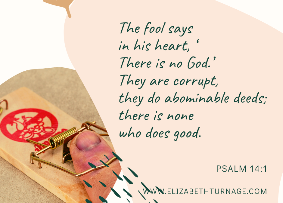 A Prayer about the Foolishness of Sin