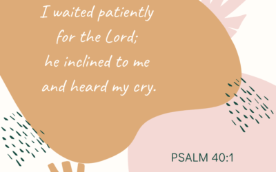 A Prayer about Waiting Patiently on the Lord