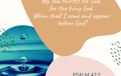 A Prayer about Our Soul-Thirst