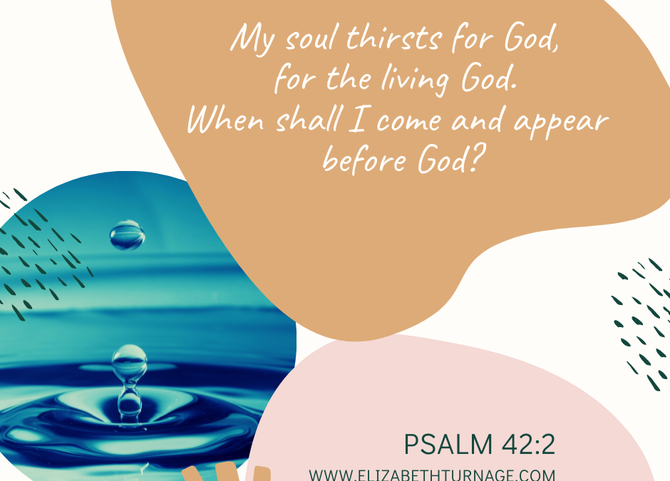 A Prayer about Our Soul-Thirst