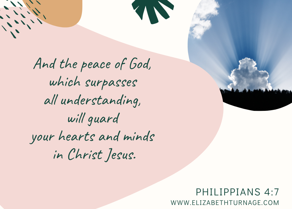 A Prayer about the Surpassing Peace of God