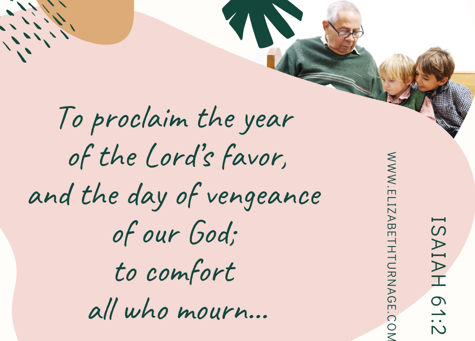 A Prayer about the Year of the Lord’s Favor