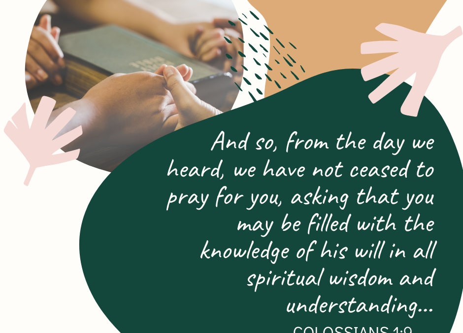 A Prayer about What to Pray For