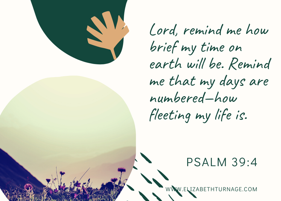 A Prayer about Remembering Death