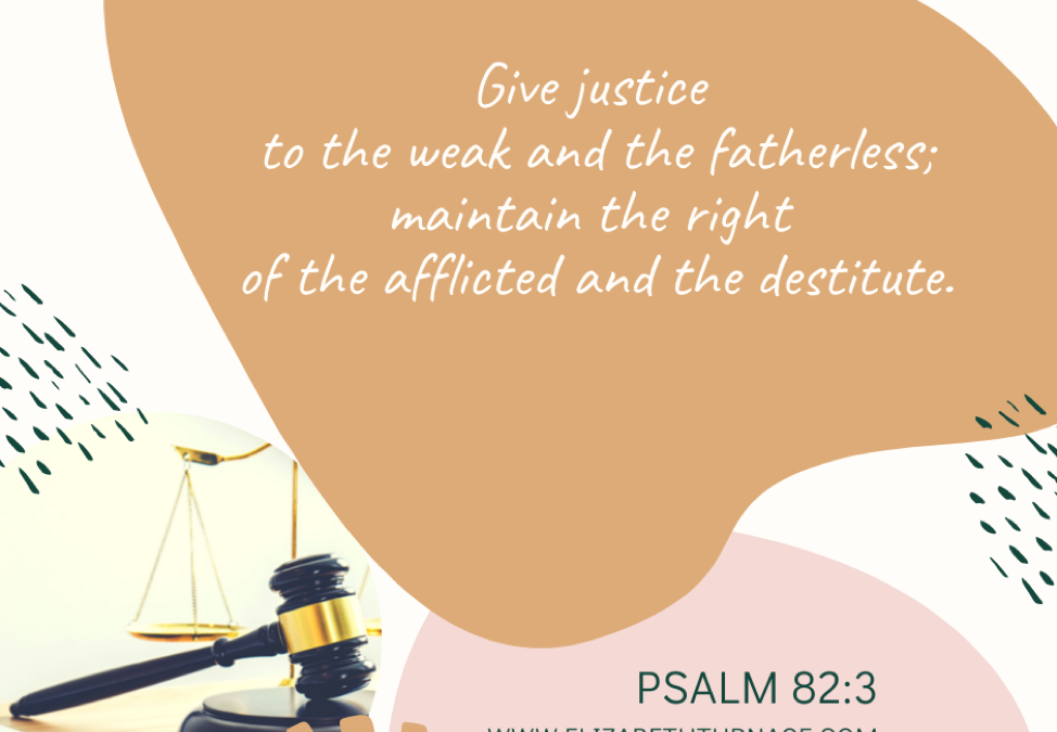 A Prayer about Finding True Justice