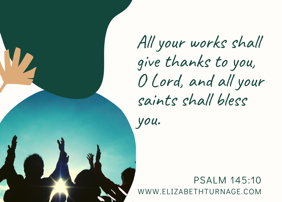 A Prayer about Being a Saint