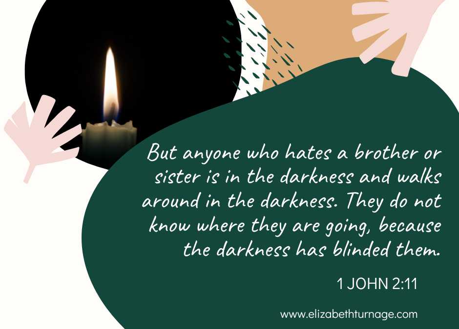 A Prayer about the Darkness of Hatred