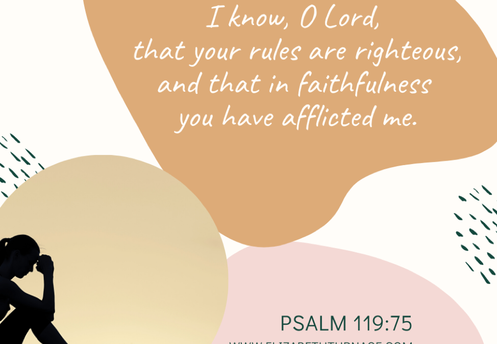 A Prayer about Affliction