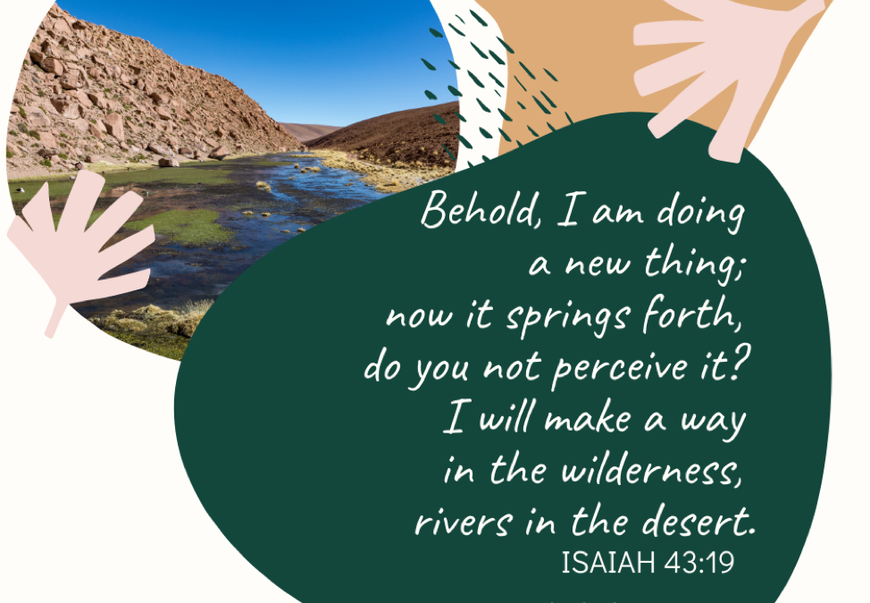 A Prayer about the New Things God Will Do in 2023