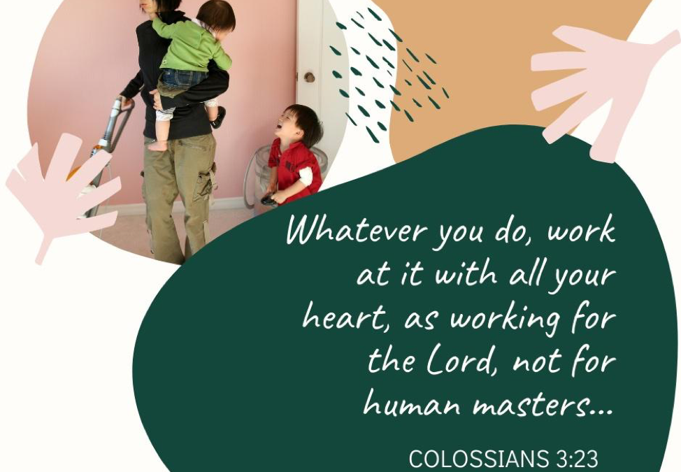 A Prayer about Doing Hard Work Heartily