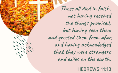 A Prayer about Living and Dying in Faith