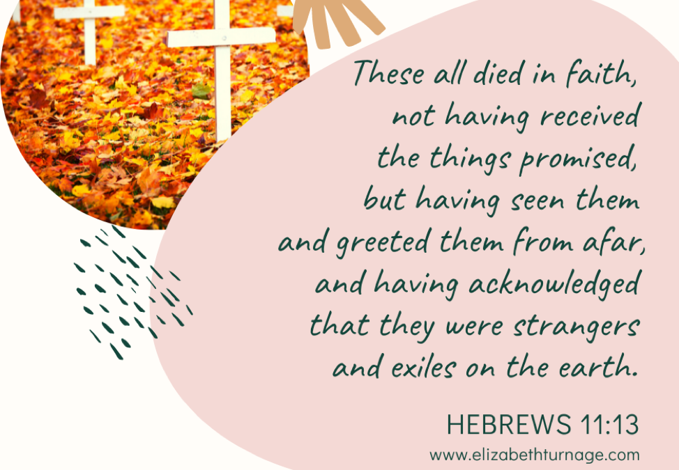 A Prayer about Living and Dying in Faith