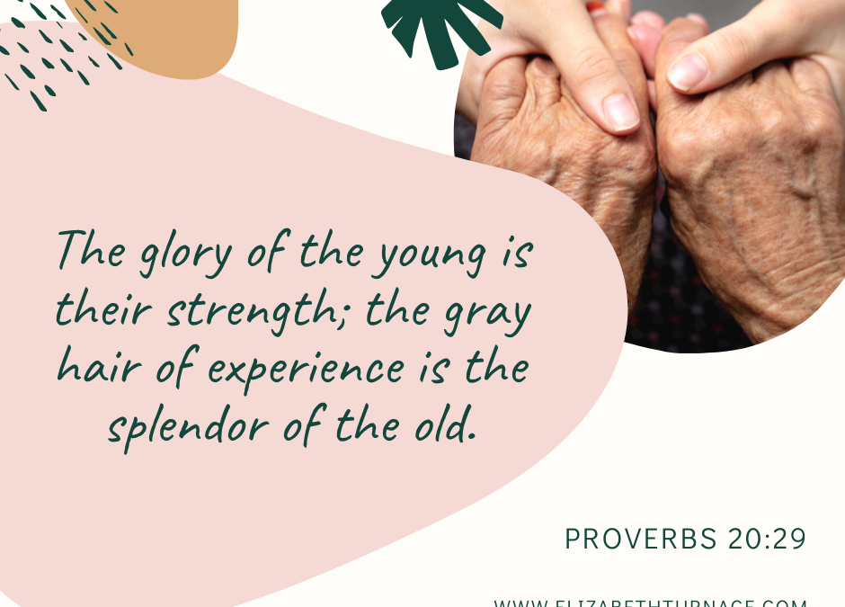 A Prayer about Honoring the Elderly