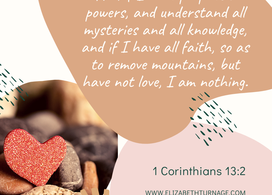 A Prayer about Having Not Love