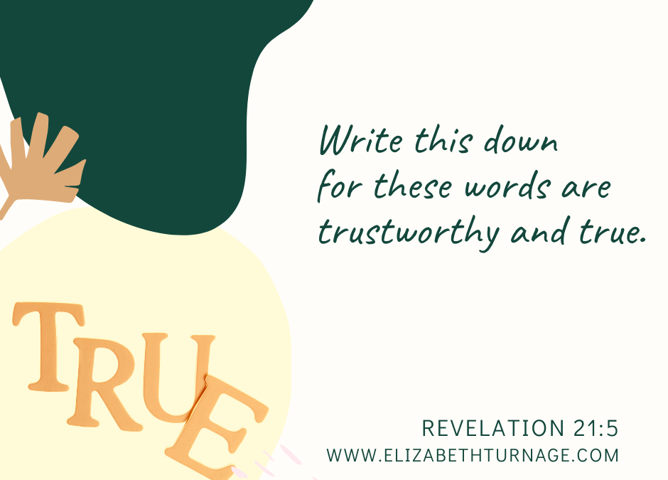 A Prayer about the One Who Is Trustworthy and True