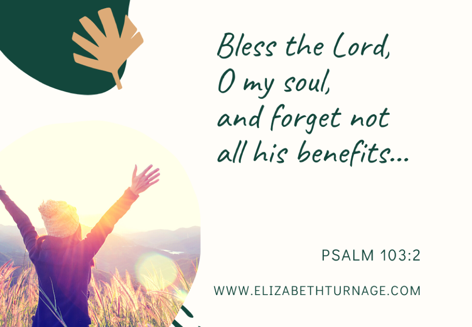 A Prayer about the Lord’s Benefits