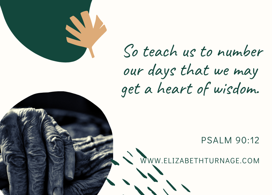 A Prayer about Living Like We’re Dying