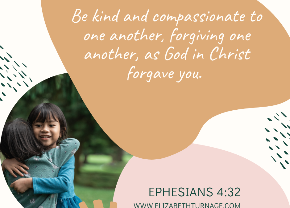 A Prayer about Practicing Forgiveness throughout Our Lives
