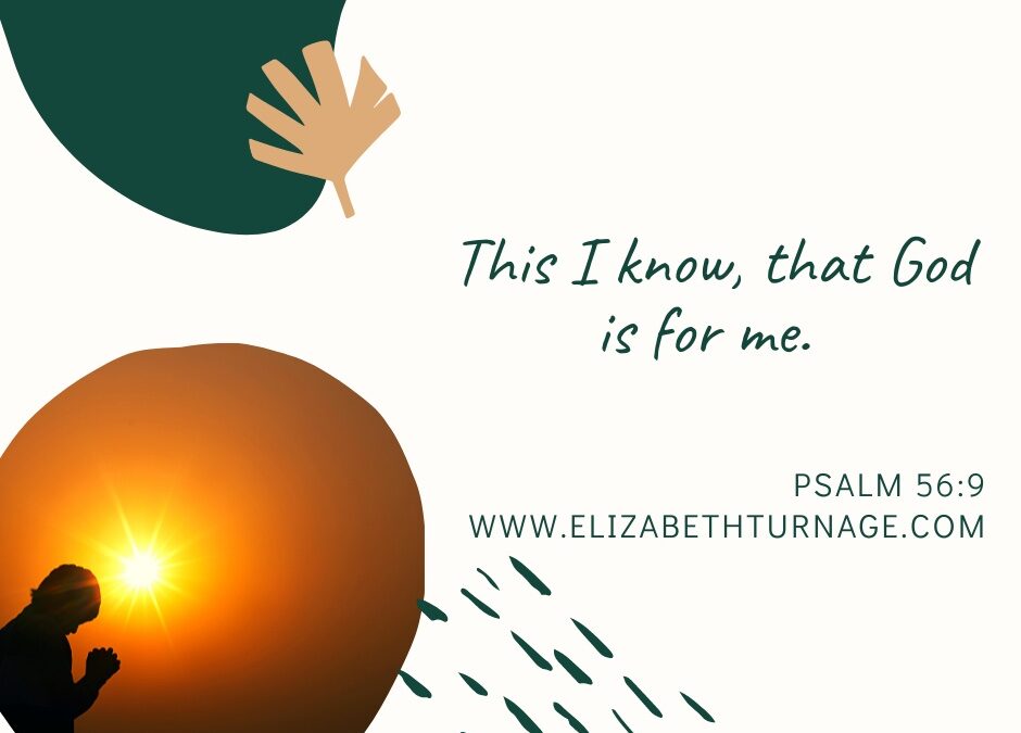 A Prayer about Believing that God Is for Us