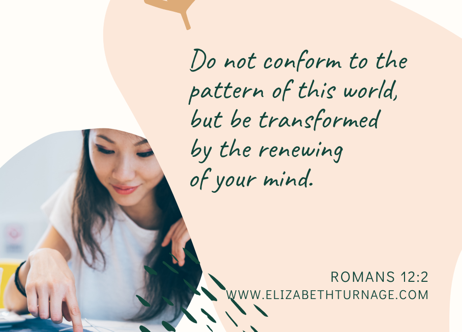 A Prayer about Being Truly Transformed