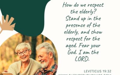 A Prayer about Respecting the Aged