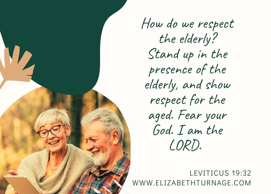 A Prayer about Respecting the Aged