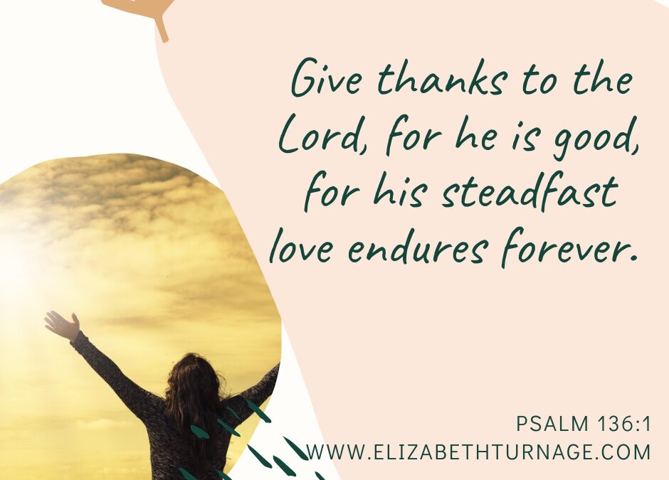 A Prayer about Thanking God for His Steadfast Love