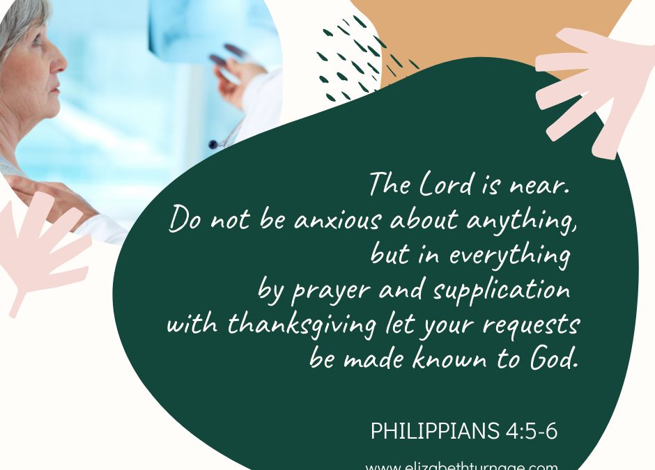 A Prayer about What to Do with Anxiety