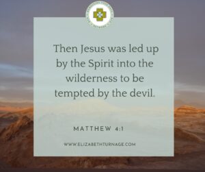 Then Jesus was led up by the Spirit into the wilderness to be tempted by the devil. Matthew 4:1