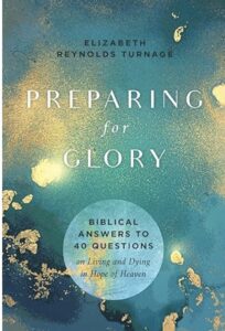 Book Cover: Title is Preparing for Glory
