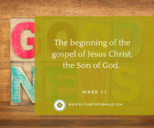 The beginning of the gospel of Jesus Christ, the Son of God. Mark 1:1